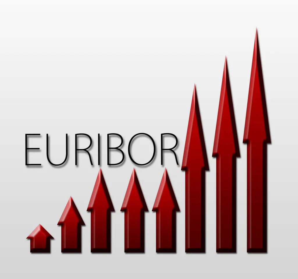 Euriborit nousussa